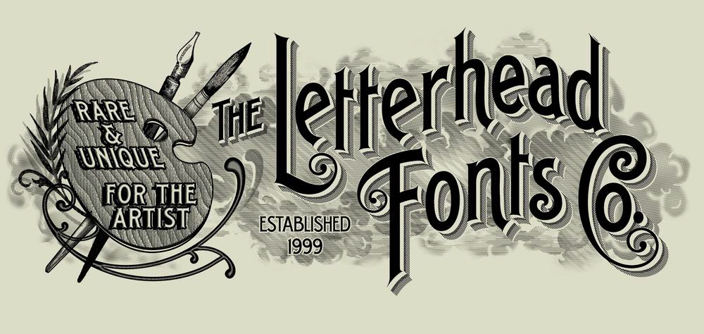 Tom Kennedy LHF Billhead 1900's fonts old style fonts