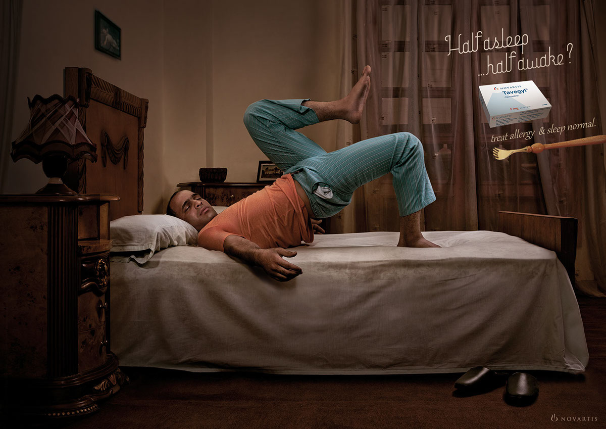 Tavegyl  novartis Pharmaceutical print ad ogilvy egypt memac cairo Michael Habib JWT Kuwait