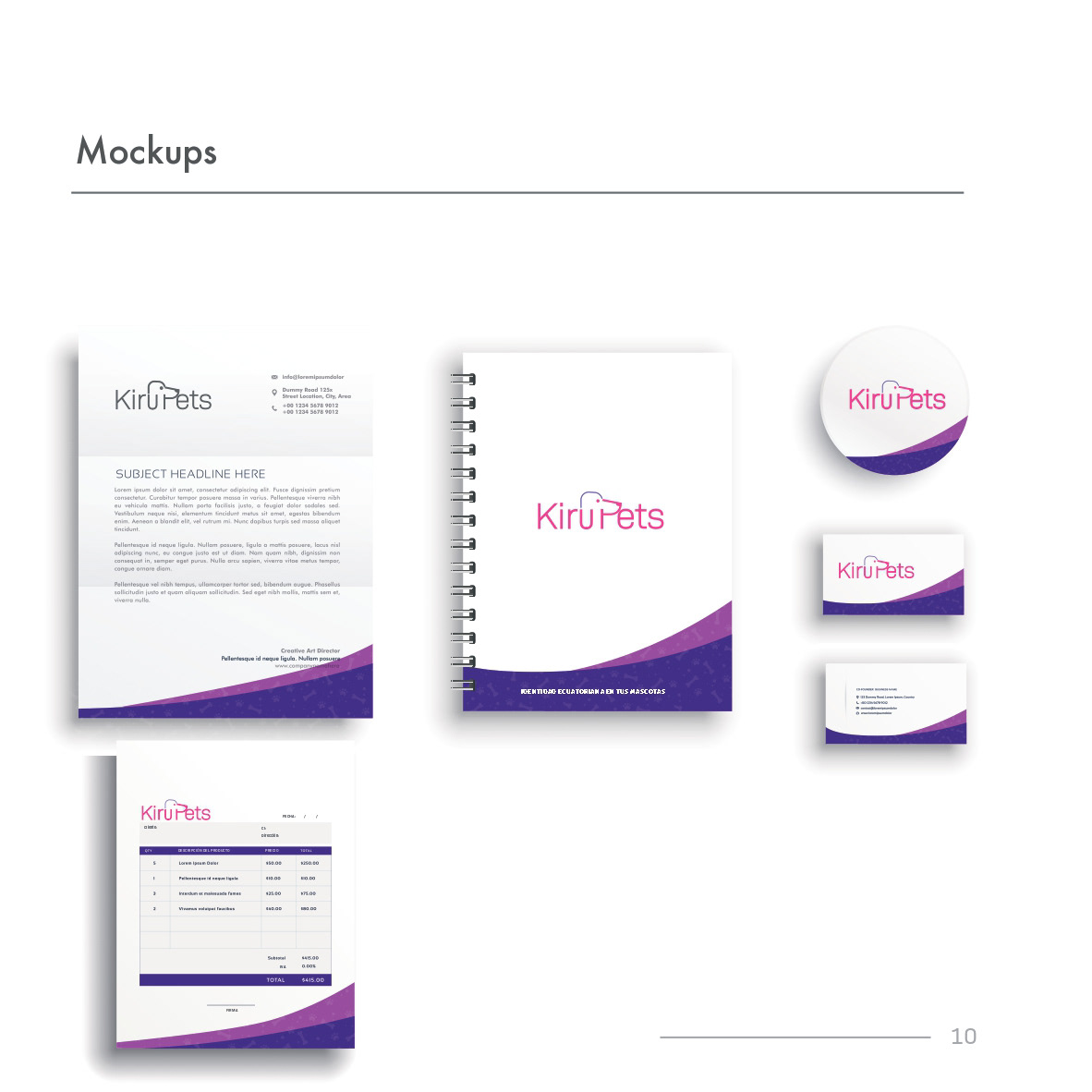 actualizacion de marca diseño gráfico imagotipo Kirupets Logotipo