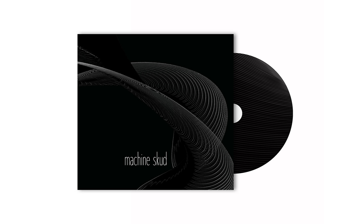 Machine Skud design Album rock art electronic branding 