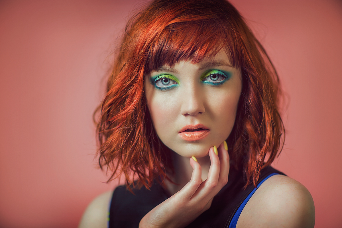 hair beauty hairdressing colour models