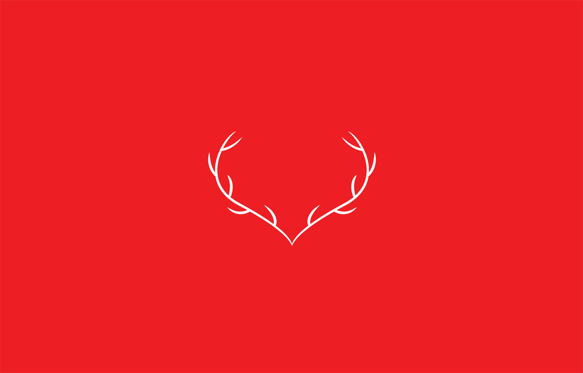 Christmas reindeer deer gift treat handmade Love heart red package box card sweet thread DIY