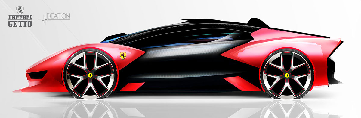 Ferrari Getto Christophe Jourd'hui  concept hypercar