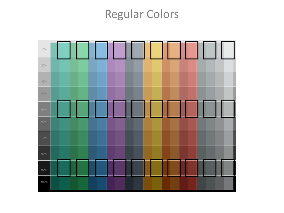 colors color palettes