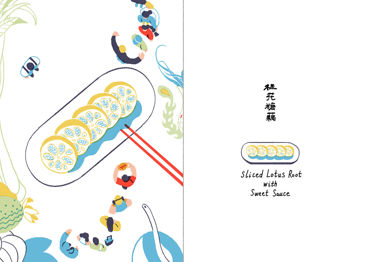 Chinese foods china cookbook shanghai hongkong folding book chinese new year reunion dinner Food  homecook