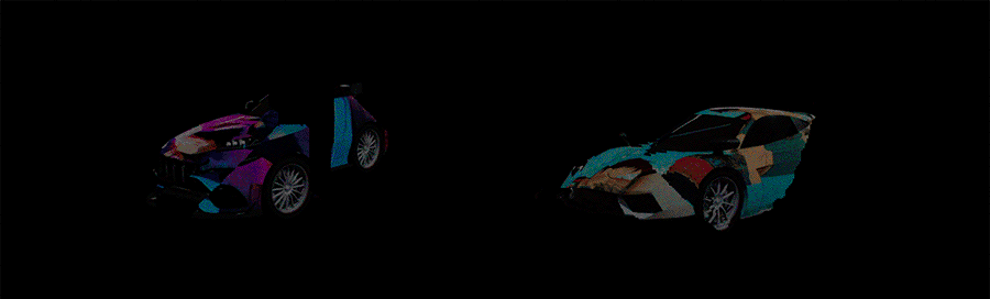 3D 3danimation animation  artwork Cars CGI Digital Art  nft Racing Render