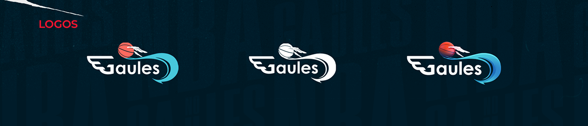 brand identity esports gaules ILLUSTRATION  motion NBA Sports Design visual identity animation  Logo Design
