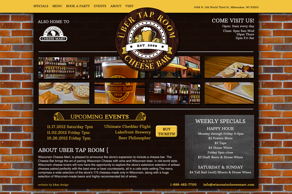 Milwaukee logo bar website