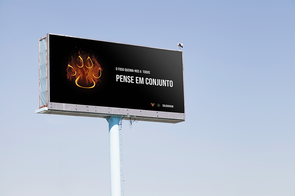 poster mupi billboard flyer graphicdesign design socialcampaign fire publicity