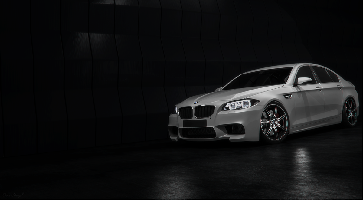Renderings BMW m5 f10 automotive   CGI