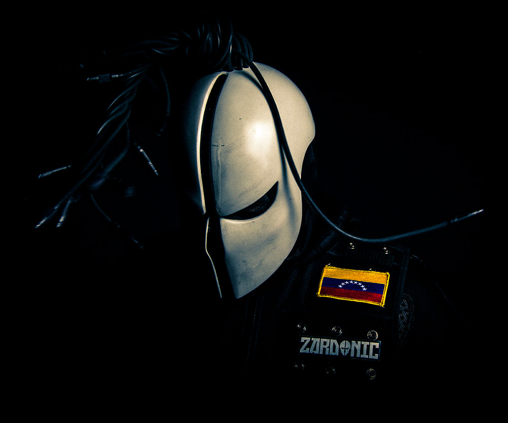 Zardonic dj Scifi future Dystopia coverart cd DnB dark evil