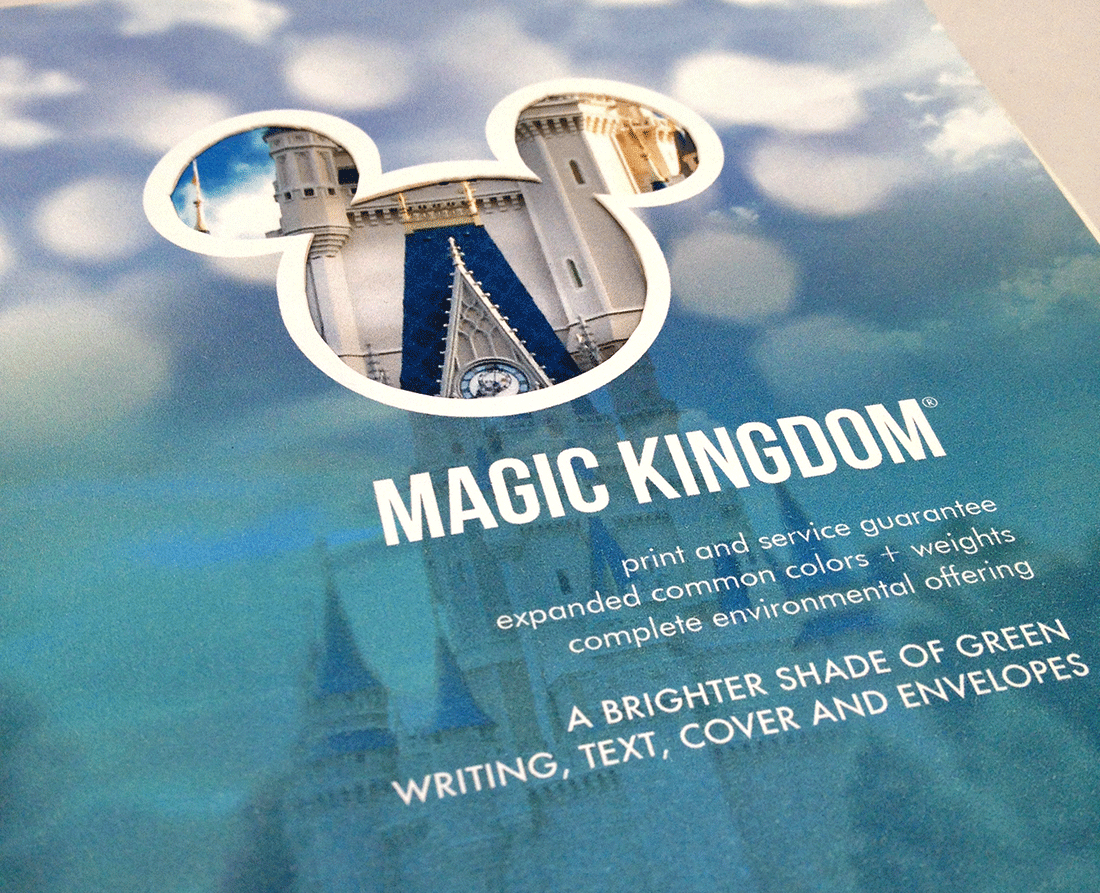neenah swatchbook disney world magic kingdom Animal Kingdom Downtown Disney Hollywood Studios epcot