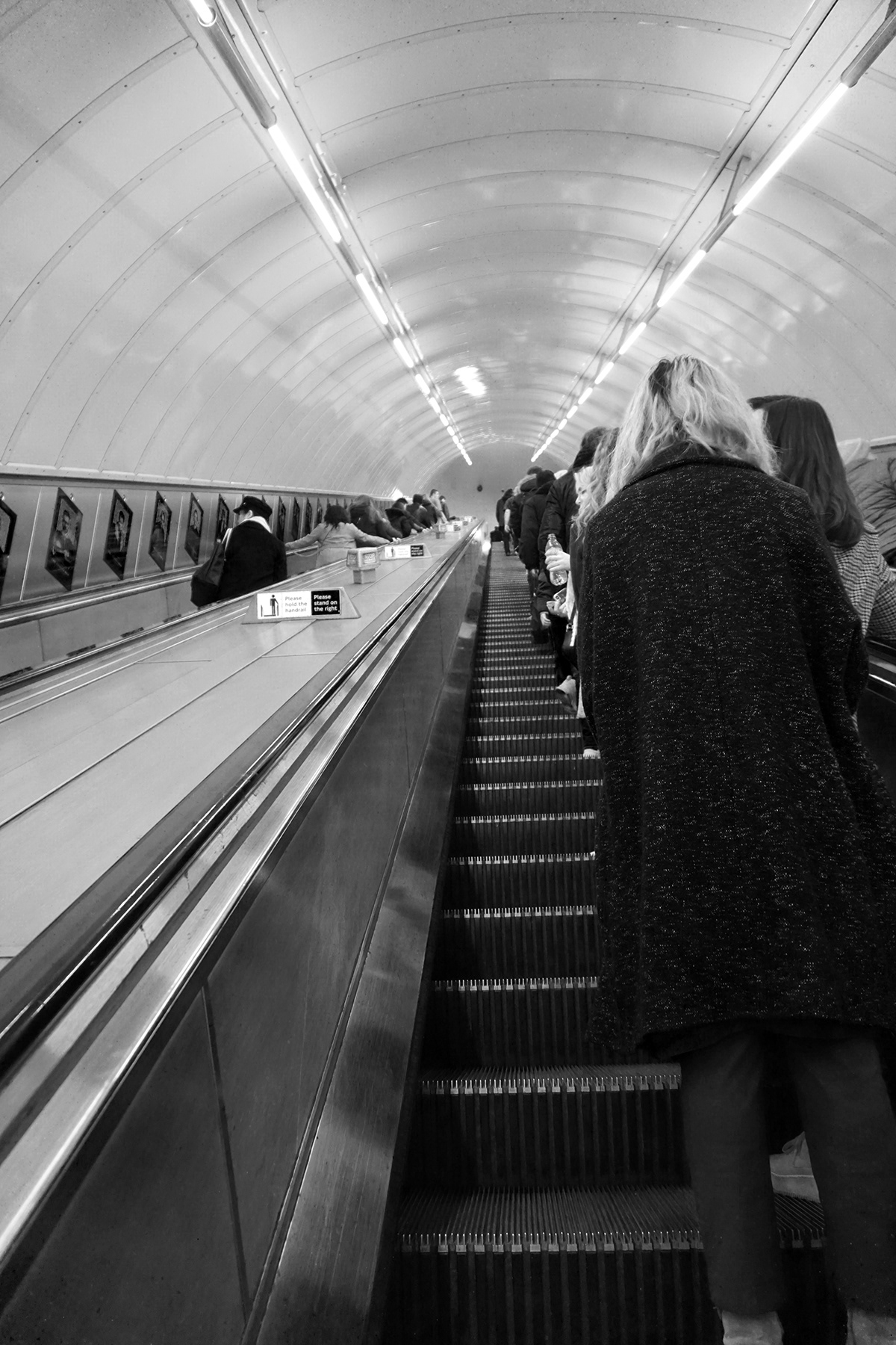 London Photography  new years parade Picadilly circus tube underground subway metro Europe