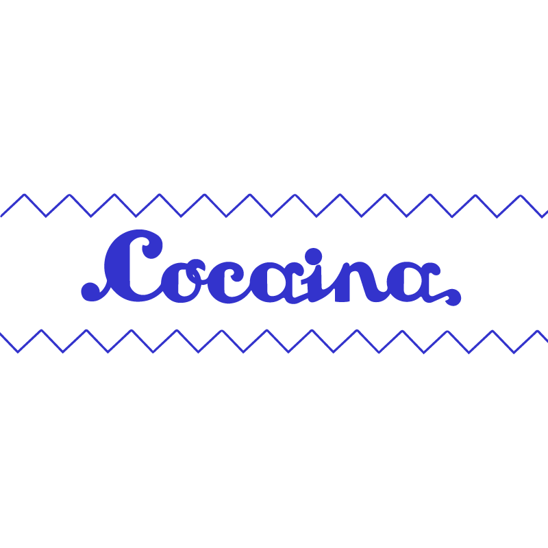 brand identity cocaina cocaine coccoina Drugs graphic design  italianbrand logo Restyling logo visual identity