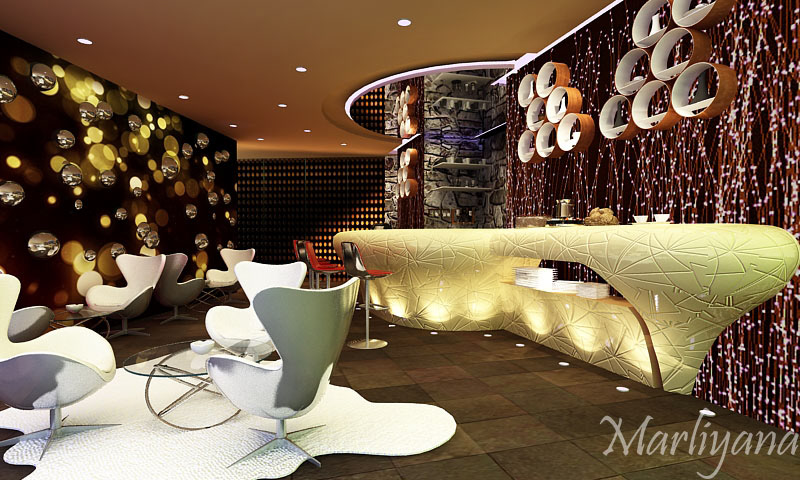 3D visual Office cafe bar bedroom Restroom practical internship student project malaysia kuala lumpur