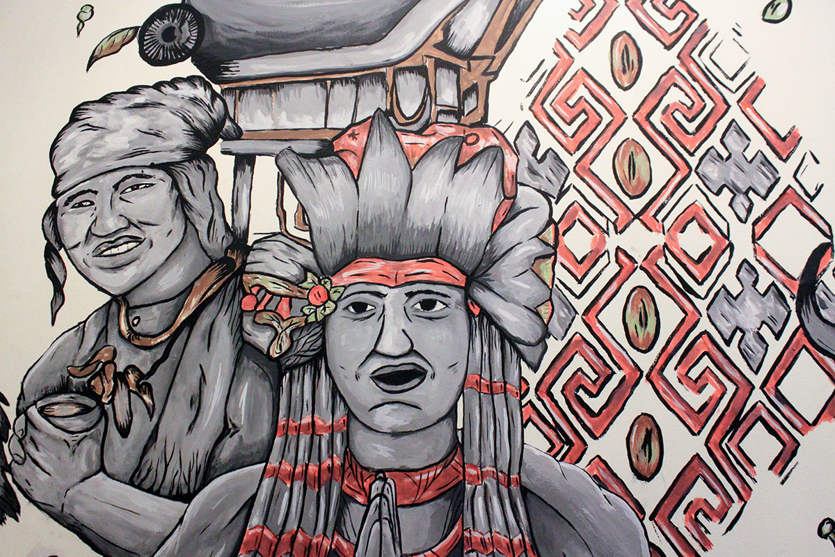 coffeeshop Coffee indonesia culture Mural walls