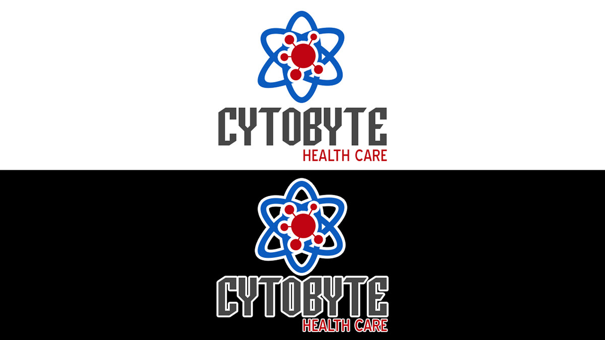 CytoByte healt care Logo Design