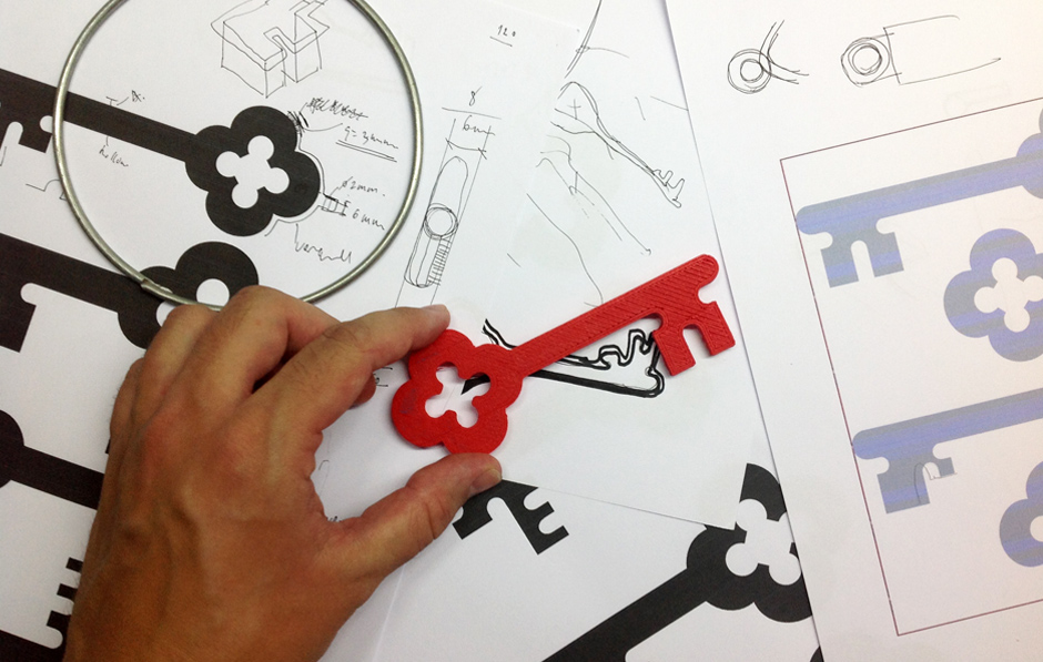 3d printing PLA abs kids design children toys key