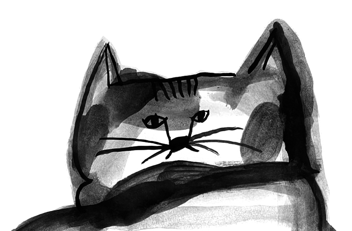 sketch artwork Drawing  ILLUSTRATION  ink drawing Character design  painting   cats illustration fine art