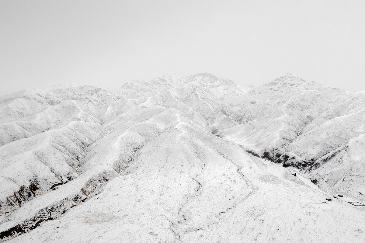 Northwest China snow snow mountain
