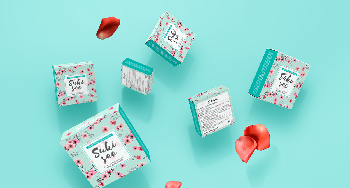 sukisee : soap packaging on Behance
