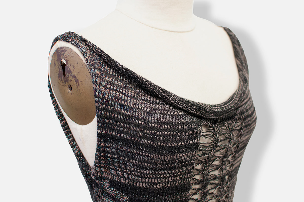 knitwear fashion design Fully Fashioned Macrame