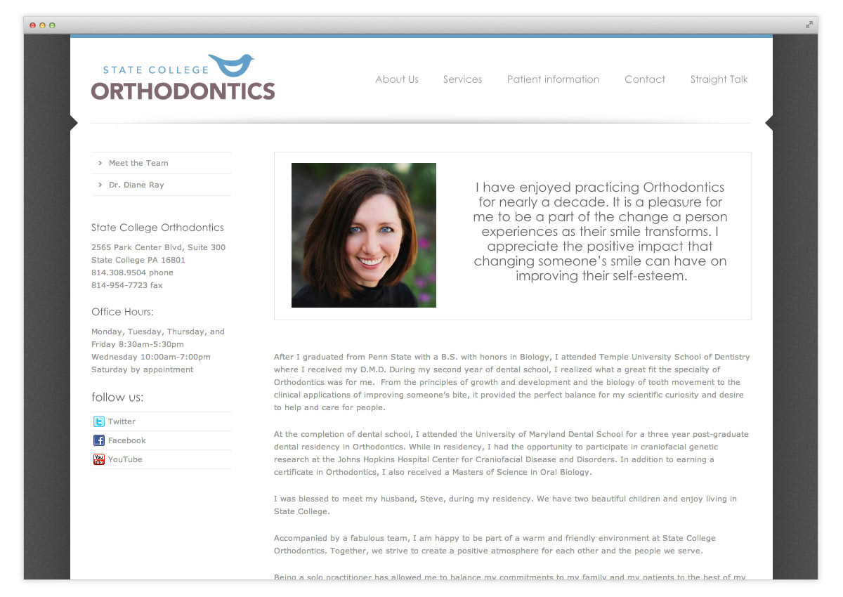 orthodontic dentist Web marketing  