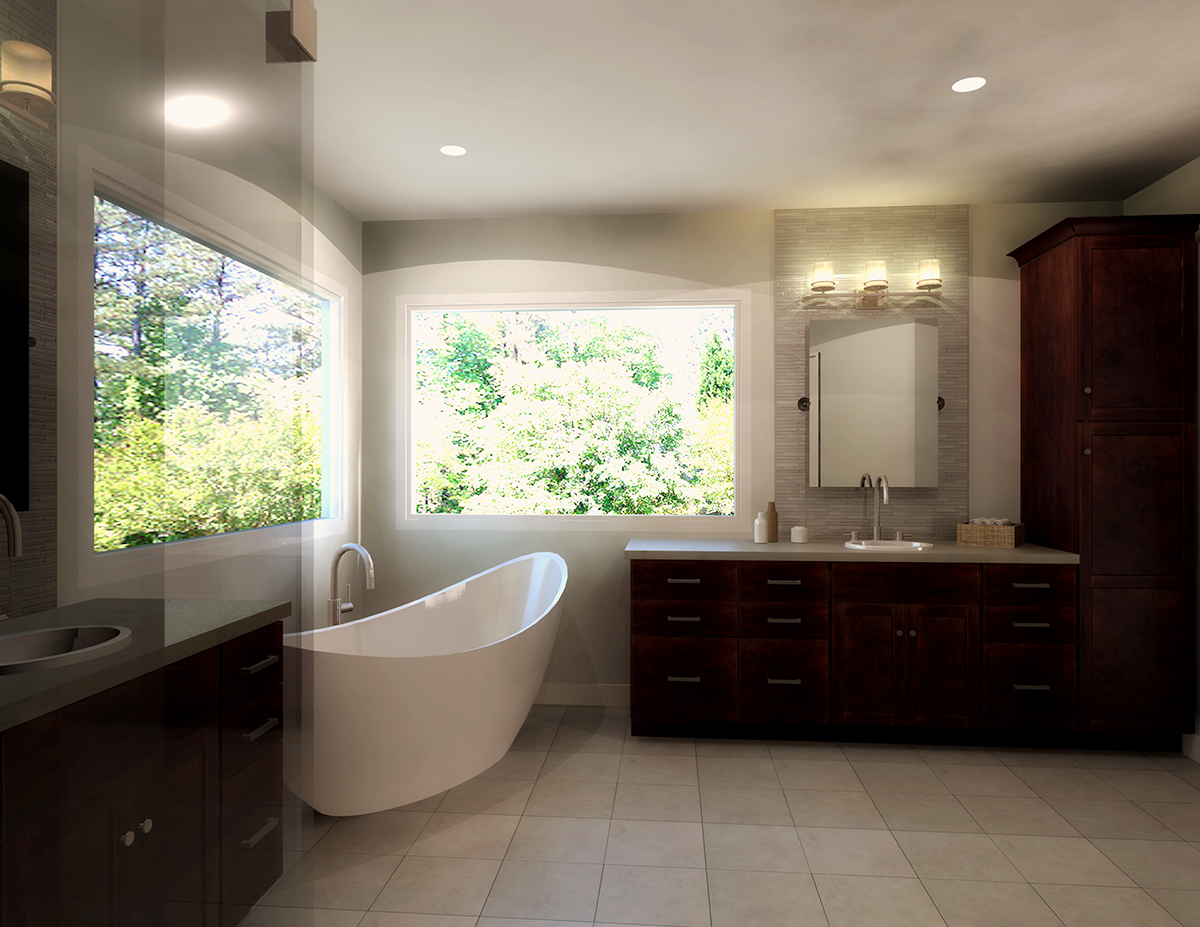 interiors rendering bathroom photoshop 3ds max concept AutoCAD
