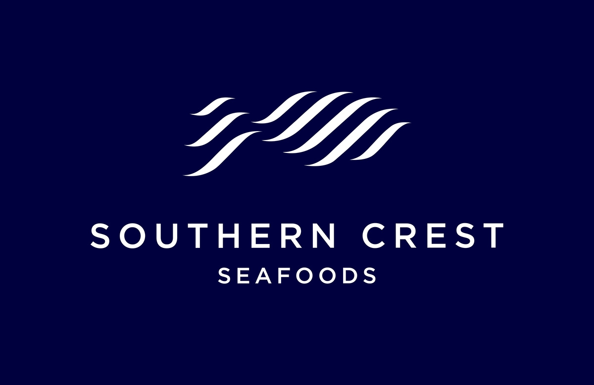 brand identity seafood corporate logo brand symbol fish creative design print digital Ocean