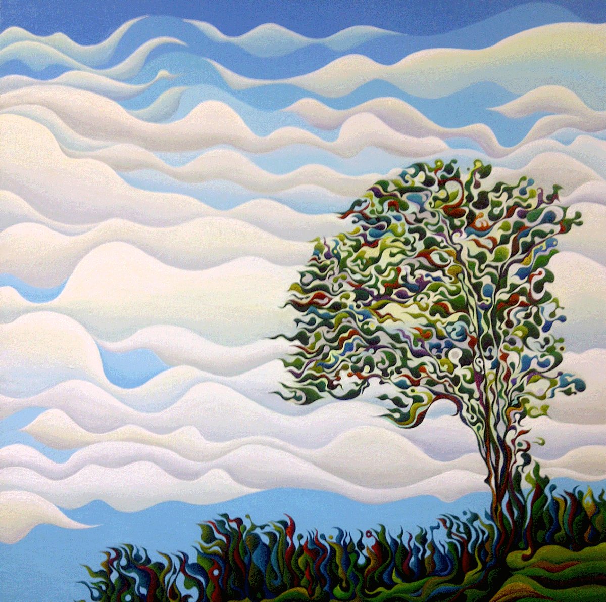 landscapes Canada abstract FERRARI