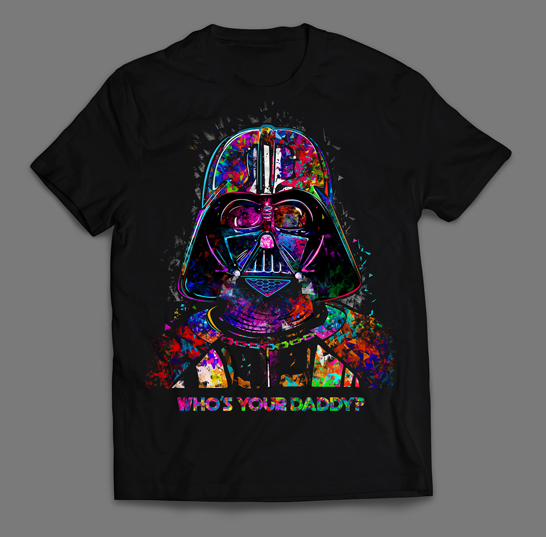 your Behance design T-Shirt Wars :: Who´s - Star Daddy