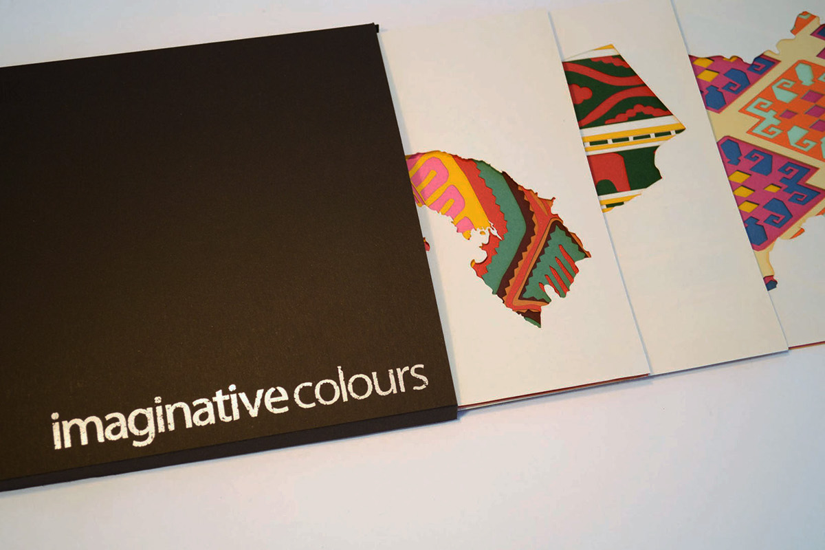 fedrigoni Imaginative Colours Patterns paper mailer direct marketing marketing   graded unit layers