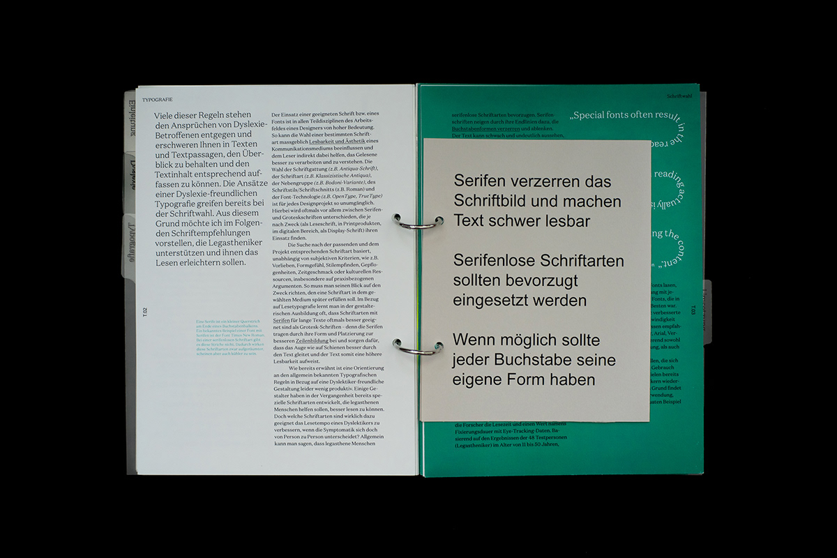 Accessibility dyslexia editorial graphicdesign magazine print research typography   universaldesign