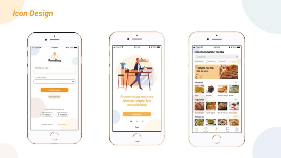 app design Figma Food  UI/UX