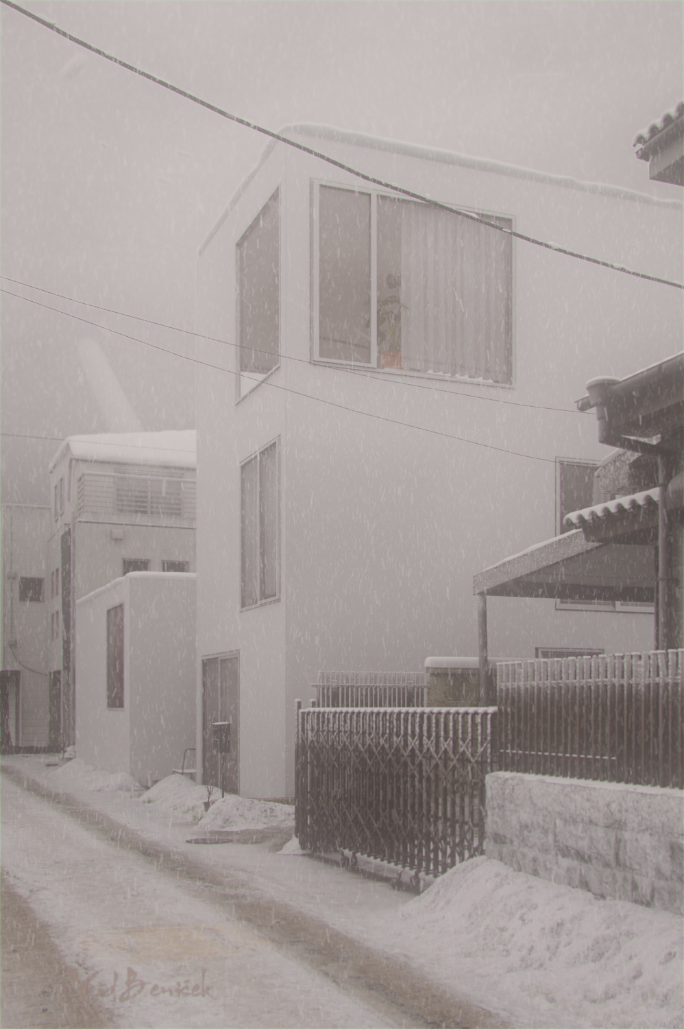 moriyama 3ds max vray 3D snow winter