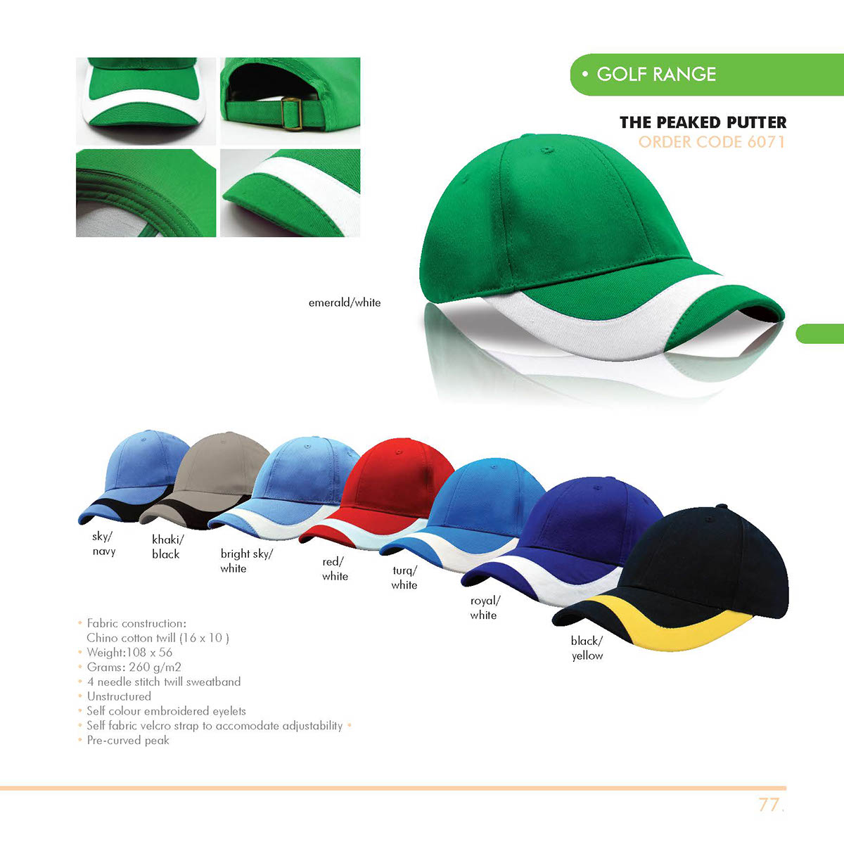 Catalogue design headwear Photography 