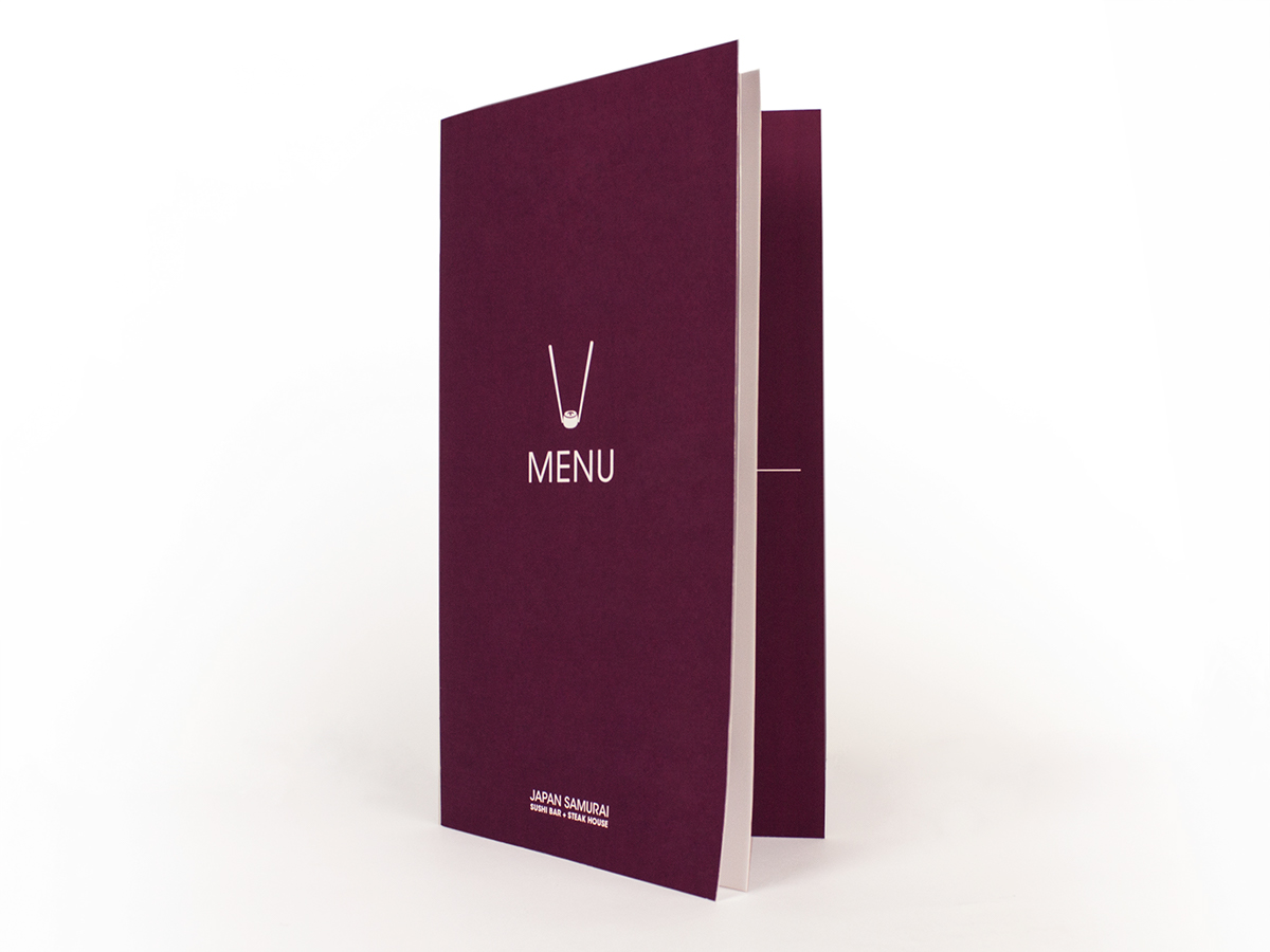 restaurant brand logo collateral material menu stationary system Takeout box business card