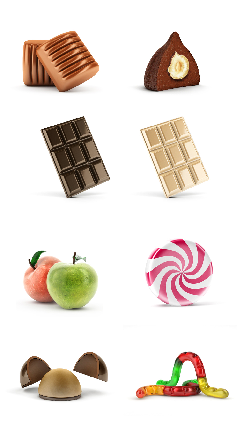 3D sweet Candy