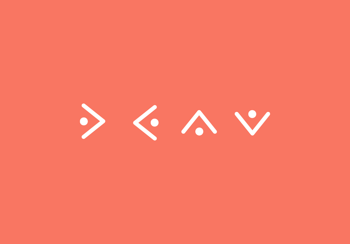 PR Agency dot identity Logotype visual language toolkit orange Stationery circle Website icons flat design vector Fun