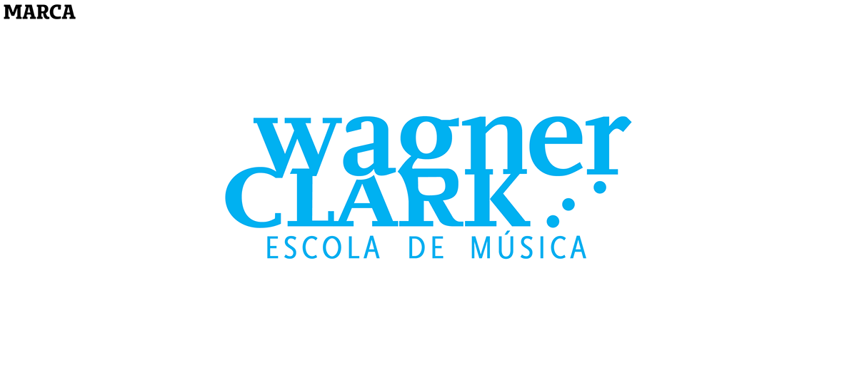 escola de música identidade visual Clark wagner clark escola fabrico de ideias curso educação escola musica violão