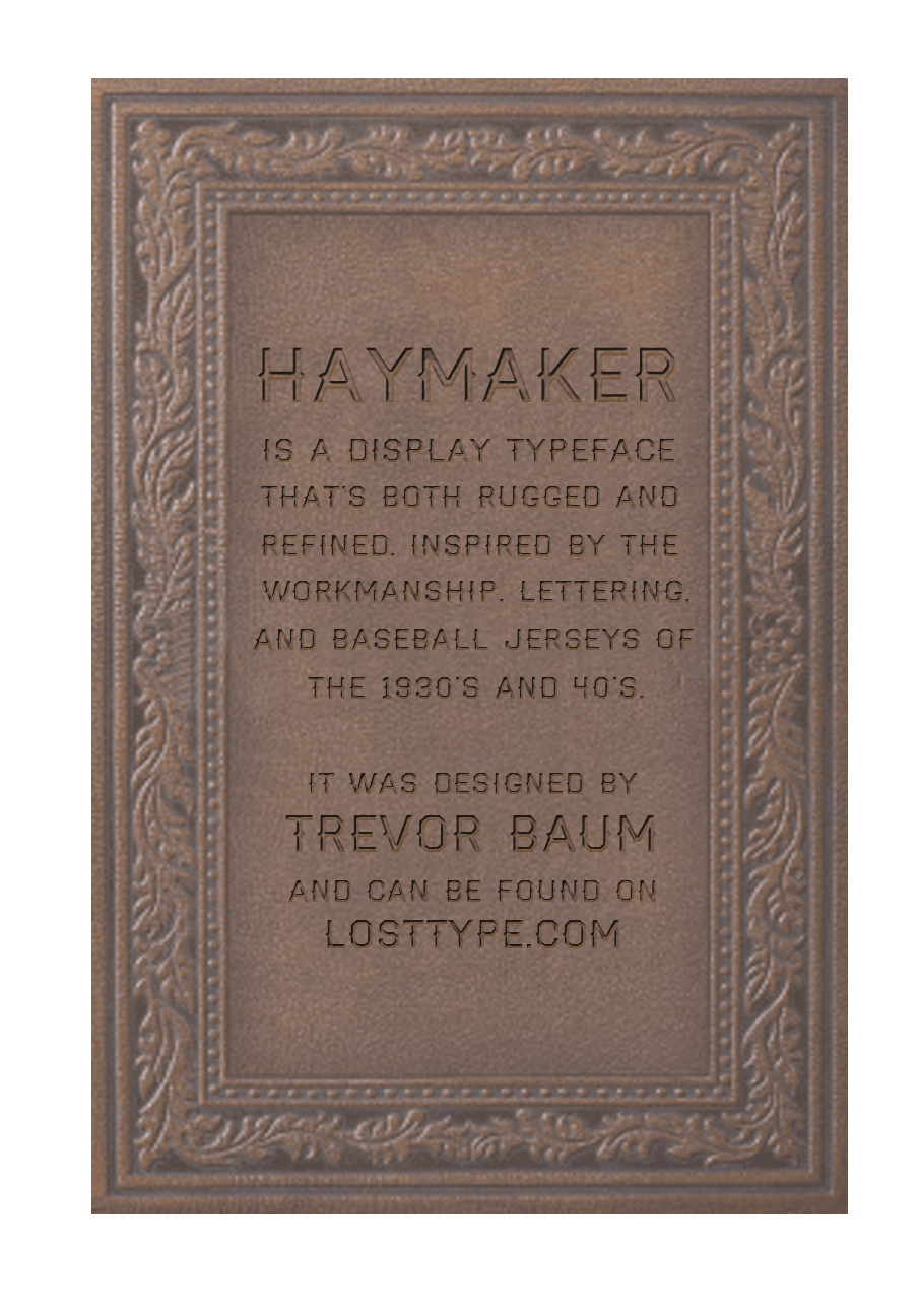 losttype haymaker cards