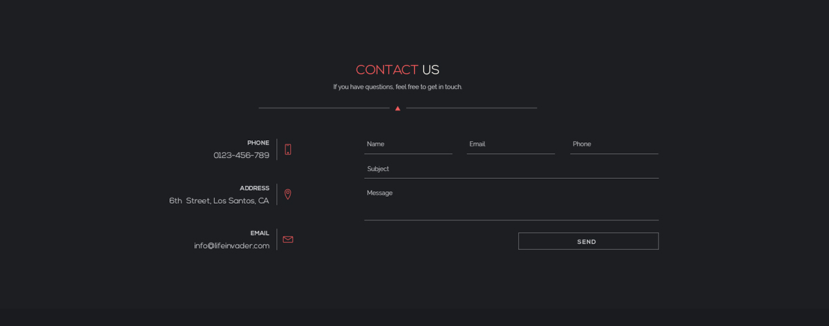 free freebie download ui element contact contact form psd