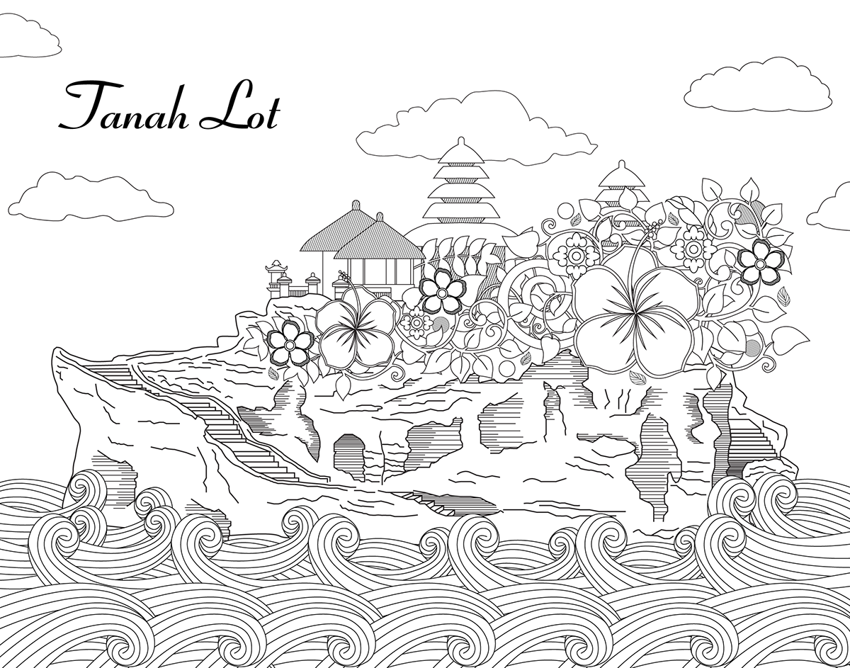 culture bali Indonesian indonesia doodle andryosa andryosaa