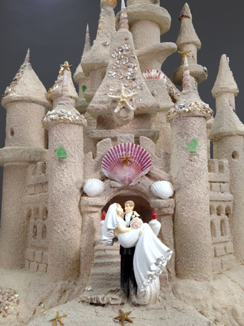 sand castle beach wedding wedding decoration 3d design o'callaghan