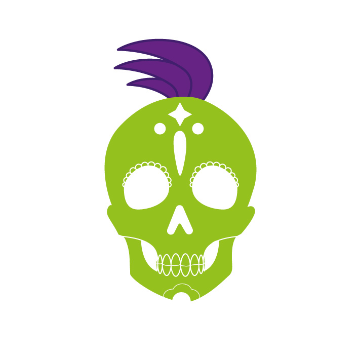 skull creative skullart vector lifestyle conceptual texture Icon colors Style graphicdesign bone flatdesign abstract logo