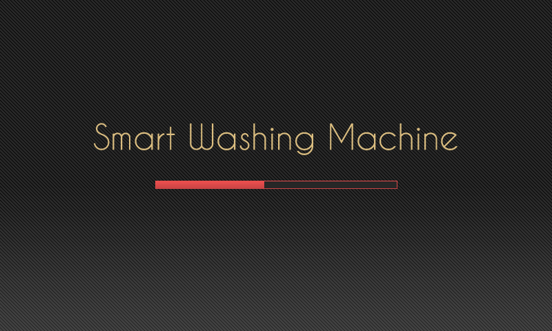 washing machin UI ui design flat ui
