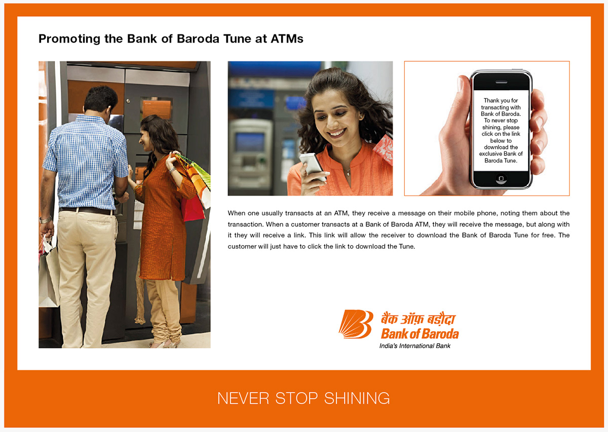 banking  Brand Campaign QR Code