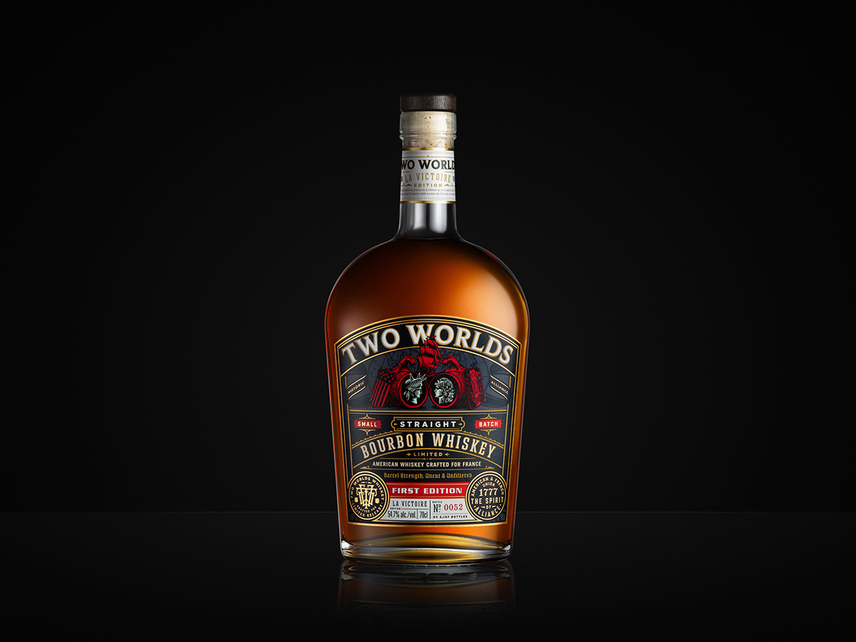 alcohol bourbon gold foil liquor package design  spirit typography   Whiskey