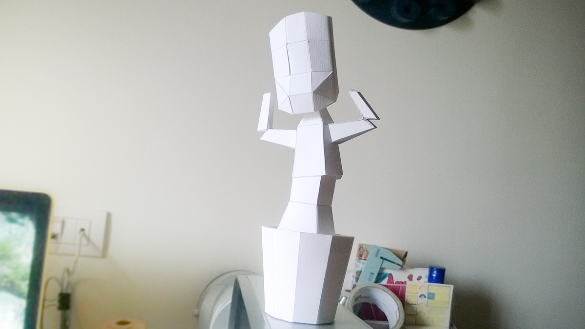 dancing groot papercraft groot guardians gotg marvel automata comics paper craft