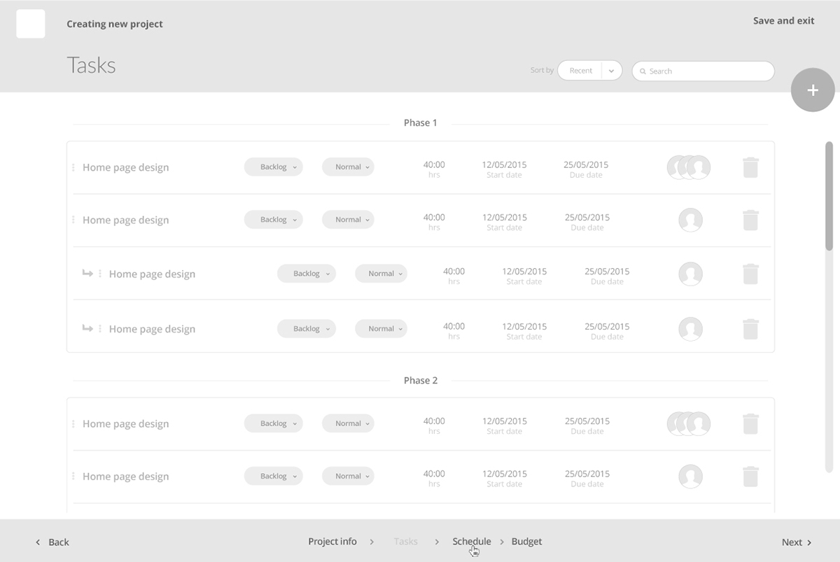 web app app design wireframing Prototyping UI ux UX design ai Sitemap